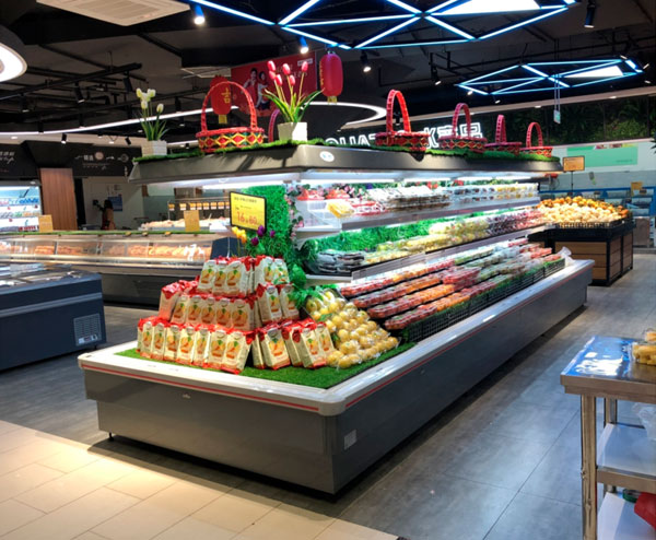 方形環島風幕柜